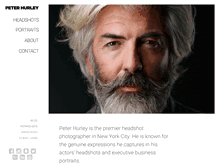 Tablet Screenshot of peterhurley.com